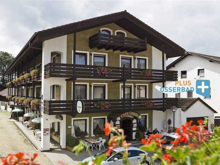 Pension für 2 Personen, mit Balkon und Balkon/Terrasse in Lam