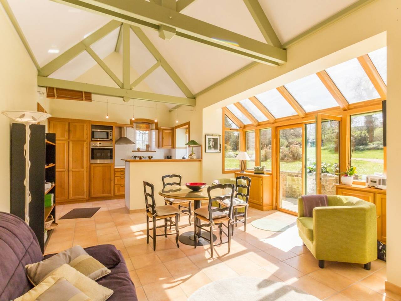 Encantadora casa con terraza en Normandía in Grosville, Côte de la Déroute