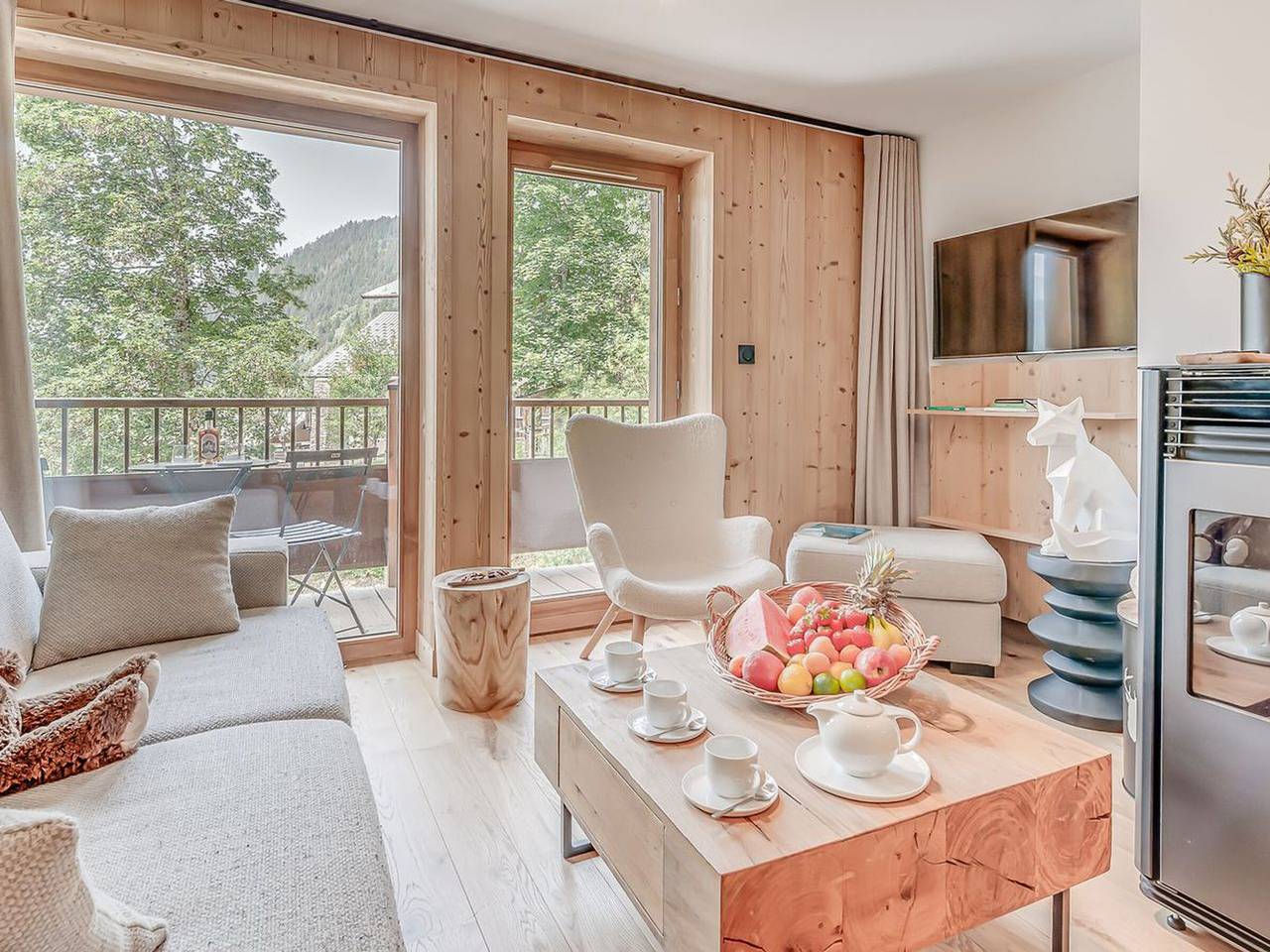 Ganze Wohnung, Charmante gemütliche Wohnung, 6 Pers, Balkon, WLAN inkl in Champagny-en-Vanoise, Vanoise-Massiv