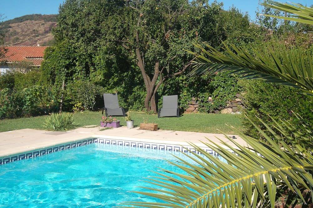 Octon, Villa Bungalow, Pool, In der Nähe des Salagou zwischen Meer und Berg in Octon, Lodève und Umgebung
