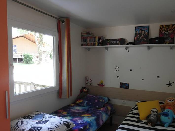 Sunêlia Camping les Nids du Lac - Mobilheim 6 personen - Mh3 Grand Charmeur 32 m² in Sanchey, Épinal und Umgebung