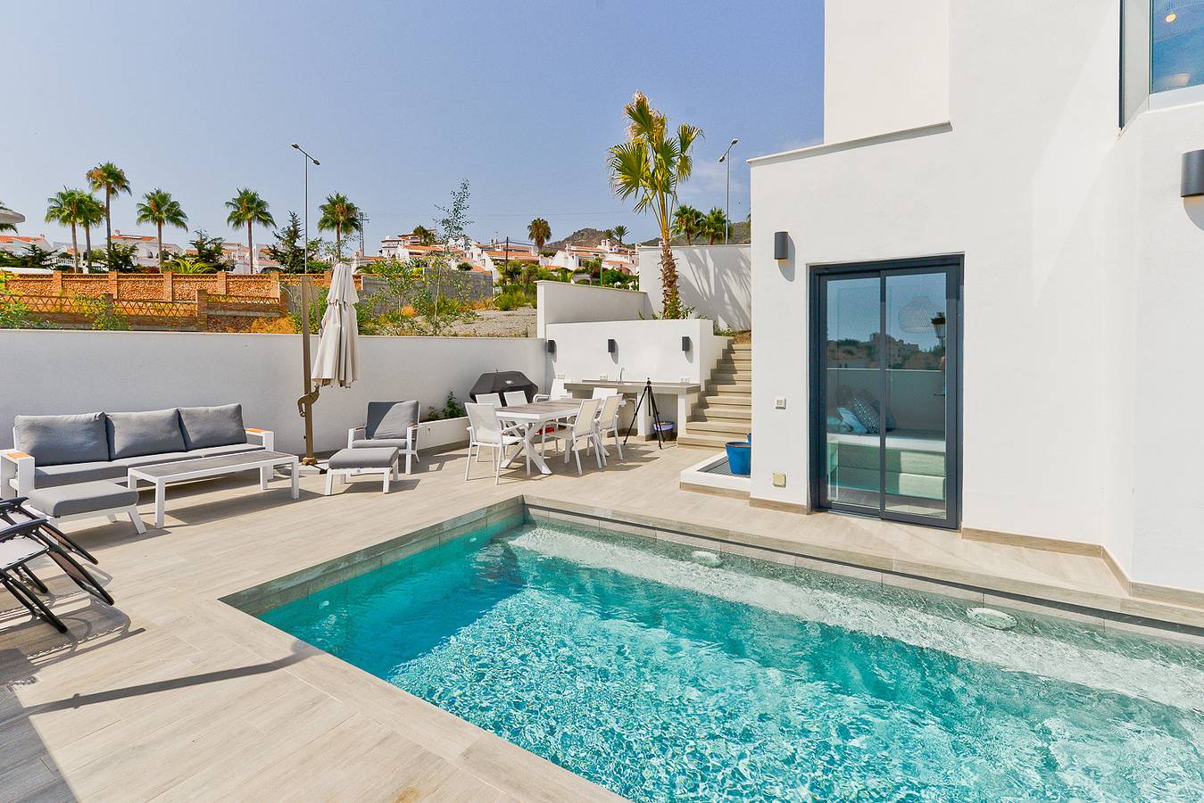 Villa für 8 Personen mit Garten in Playa de Burriana, El Capistrano