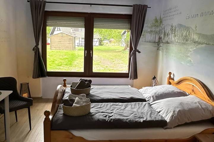 Ganze Wohnung, Zauberhaftes Apartment \"Schneewittchen\" – Wohnen sie am Silbersee Frielendorf. in Silbersee, Frielendorf
