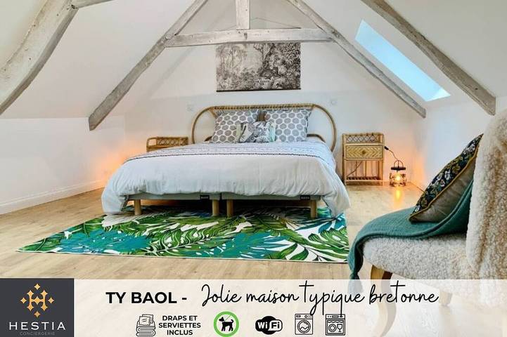 Chalet pour 6 personnes, avec jardin et terrasse, animaux acceptés