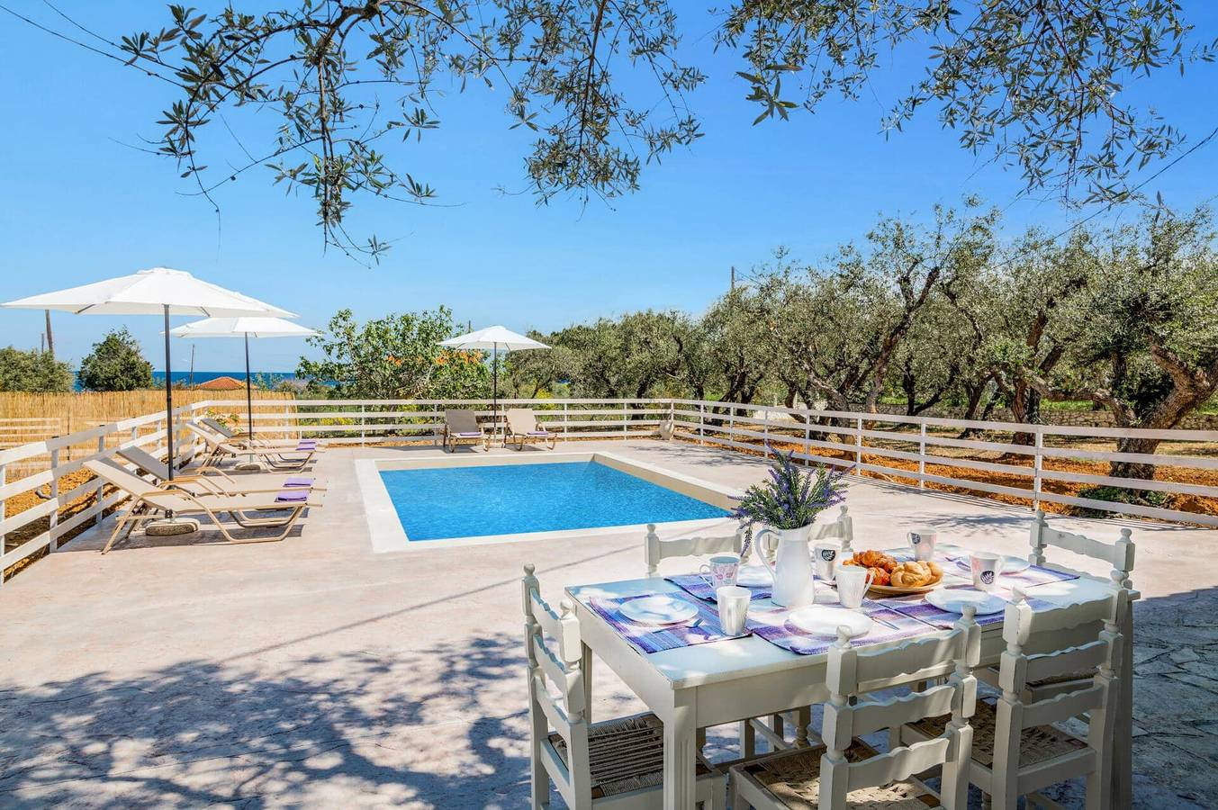 Villa für 6 Personen mit Garten in Drosia (Zakynthos), Kipseli
