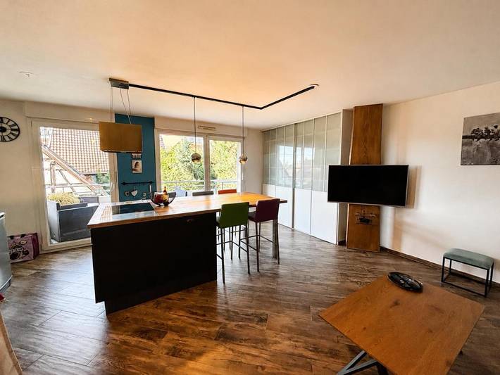 Gîte pour 3 personnes, avec Terrasse et Vue dans Office De Tourisme De Chatenois - 2