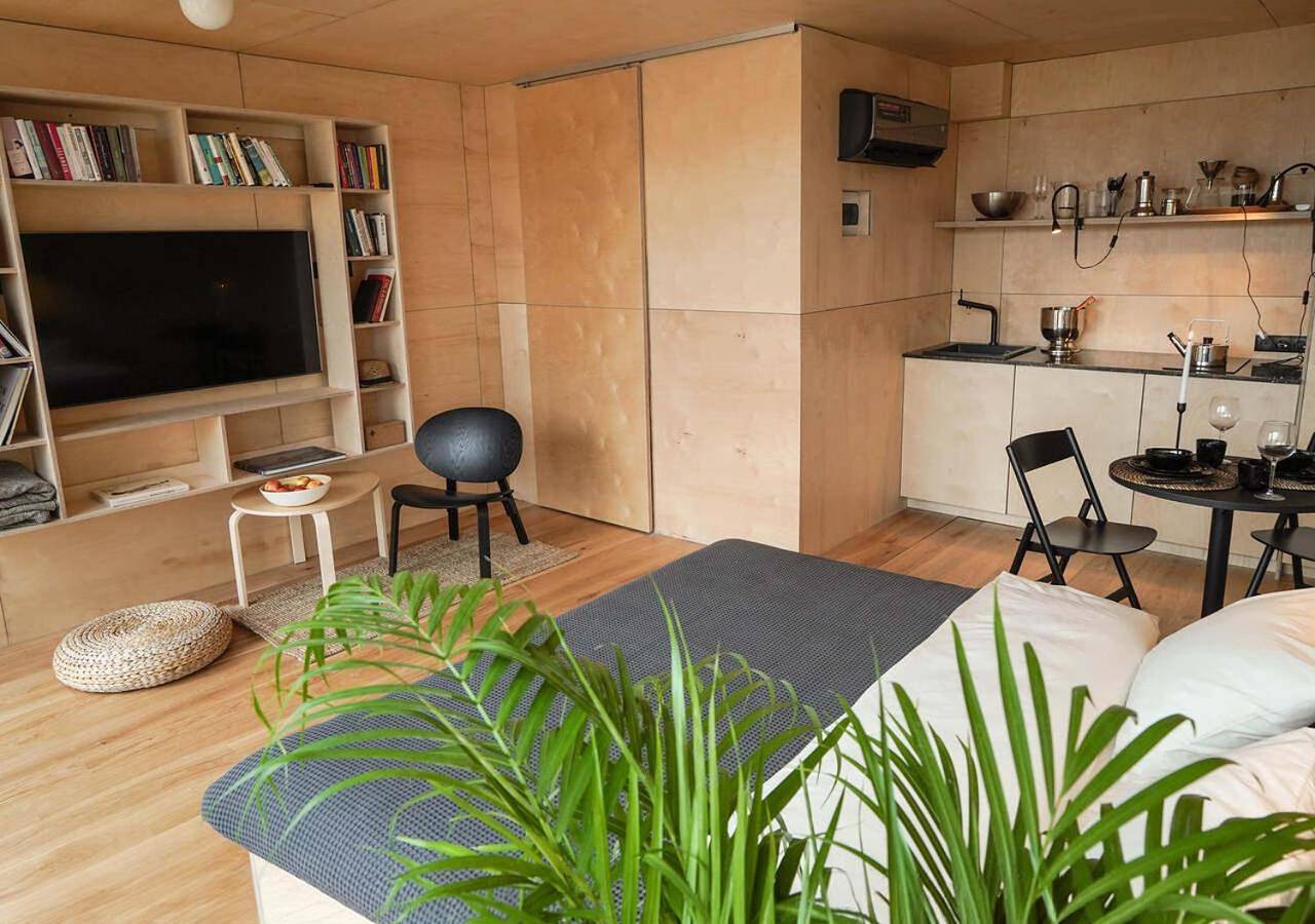 Domy w ogrodzie - Riverfront cabins in Poznań, Wielkopolska