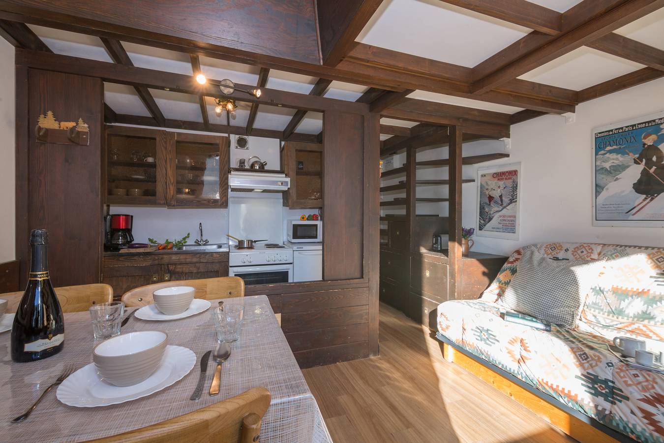 Geheel appartement, Résidence Grand Roc - Campanules 415 in Argentière, Chamonix