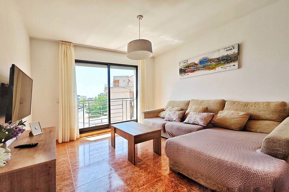 Ganze Wohnung, Disconnectaengalicia La Perla Premium, swimming pool and parking in Praia de Caneliñas (Sanxenxo), Sanxenxo