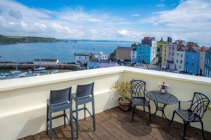 Holiday rental for 2 people, with Ocean view and Terrace in Tenby