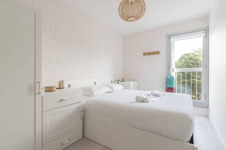 Apartamento entero, Appartement surplombant la plage de Bonne Source in Pornichet, Côte de Jade