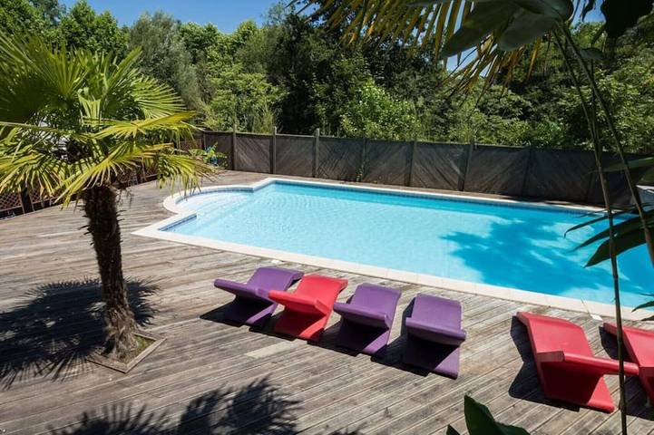 Location de vacances pour 4 personnes, avec piscine et jardin, animaux acceptés à La Bastide-Clairence - 4