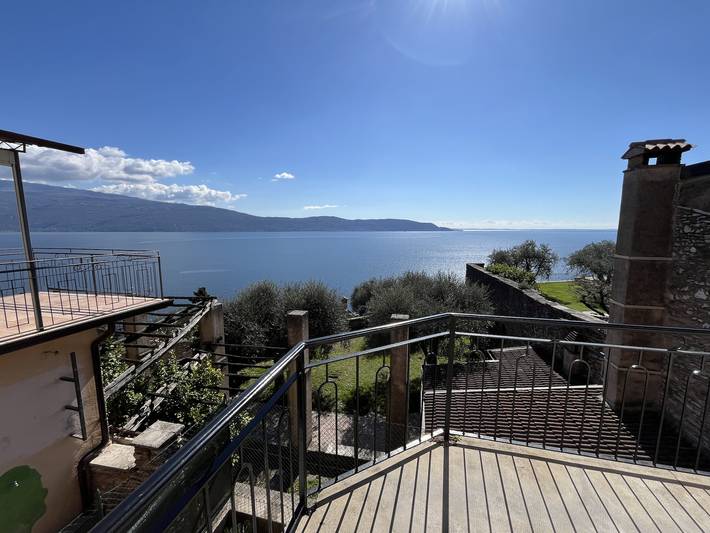 Ferienhaus für 5 Personen, mit Balkon und Seeblick sowie Garten in Toscolano-Maderno