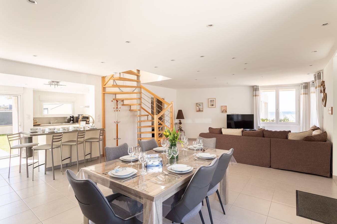 Ferienhaus für 6 Personen mit Terrasse in Caroual, Erquy