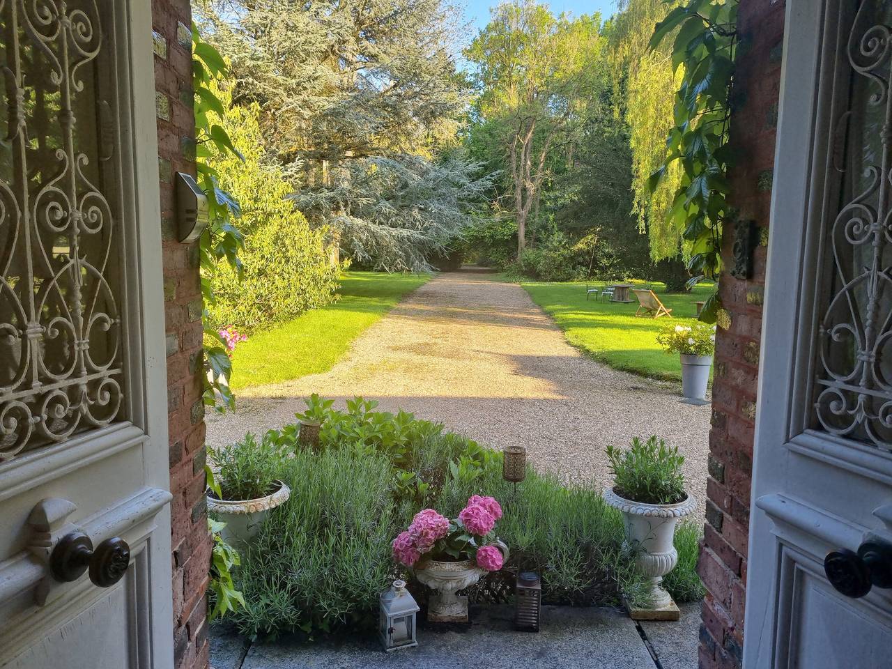 Chambre d’hôtes « Chambre Verte » avec terrasse et jardin partagés, Wi-Fi in Saint-Roch-de-l'Orbiquet, Région de Lisieux