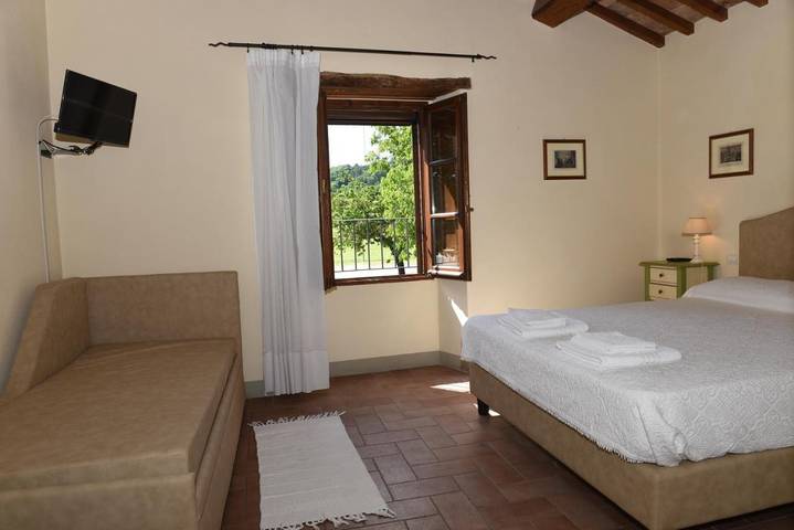 Chambre d’hôte pour 2 personnes, avec Jardin et Vue à Città di Castello