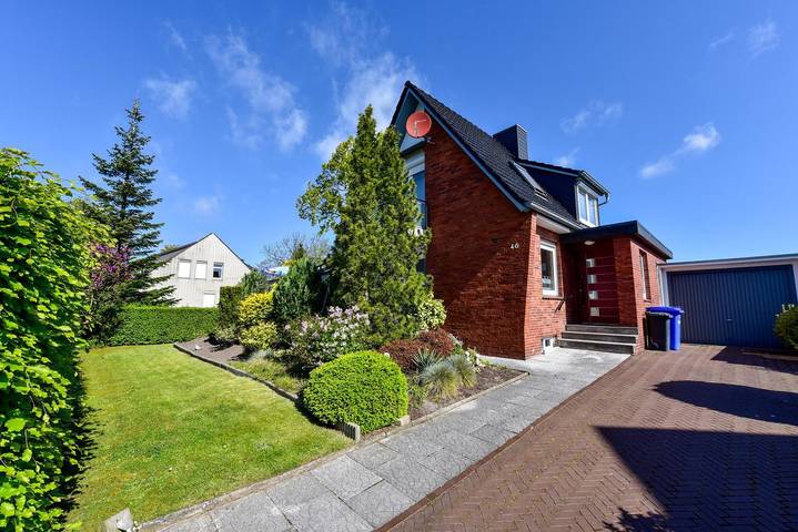 Ferienhaus für 5 Personen, mit Balkon und Terrasse sowie Garten in Döse