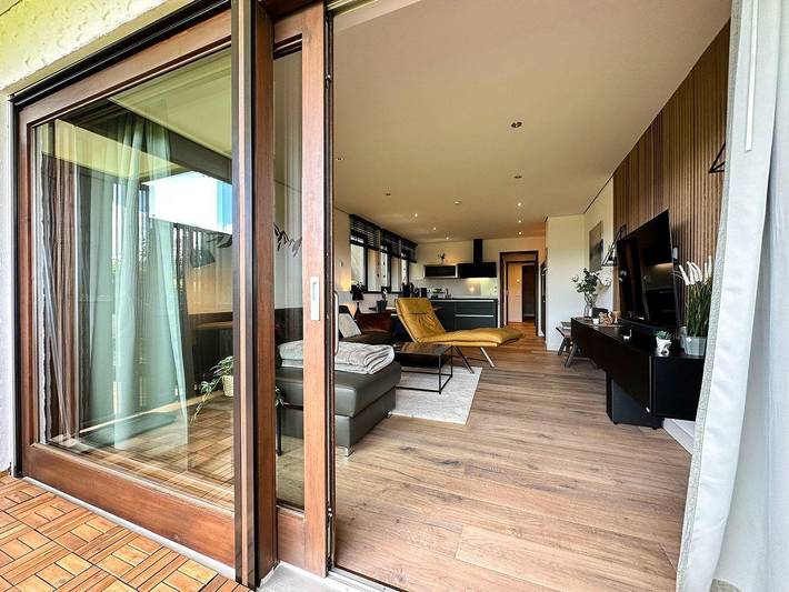 Ferienwohnung für 2 Personen, mit Balkon und Terrasse sowie Garten in Oberreute - 2