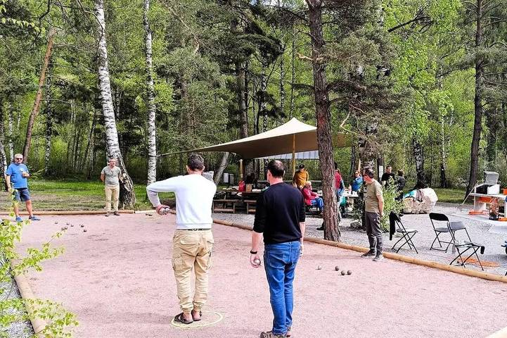 Mobil home pour 3 personnes à Saint-Martin-de-Queyrières - 4