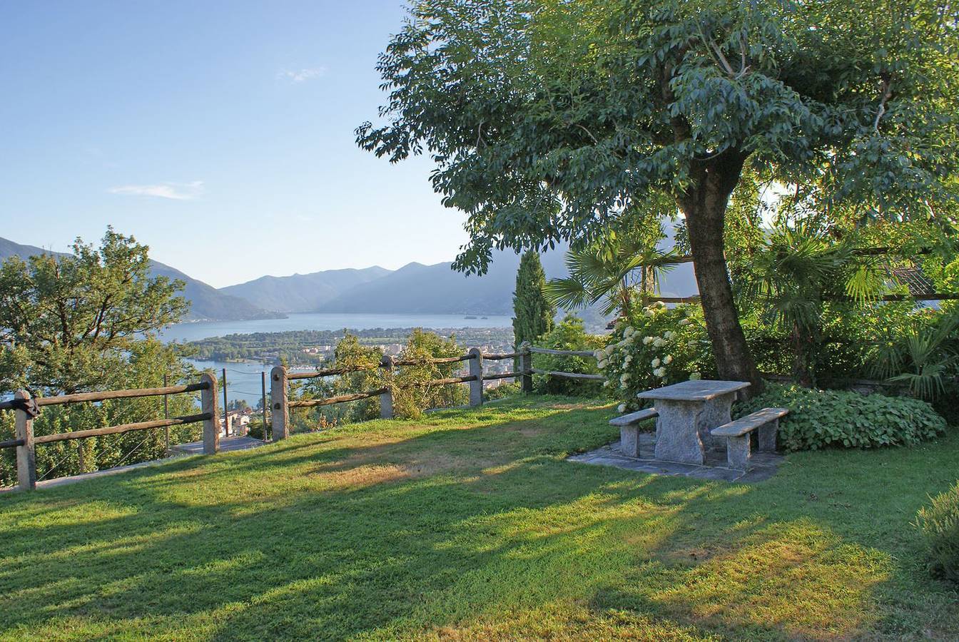 Maison de vacances pour 6 personnes avec vue in Minusio, Alpes tessinoises