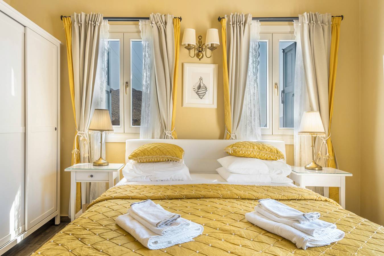 Studio 'No 1 Double Symi Nautilus' with Sea View, Wi-Fi and Air Conditioning in Ano Symi, Rhodes