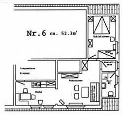 Ganze Ferienwohnung, Schwert "Haus Verena" (Ferienhaus Verena) - Ferienwohnung 6 in Neuharlingersiel, Nordseeküste