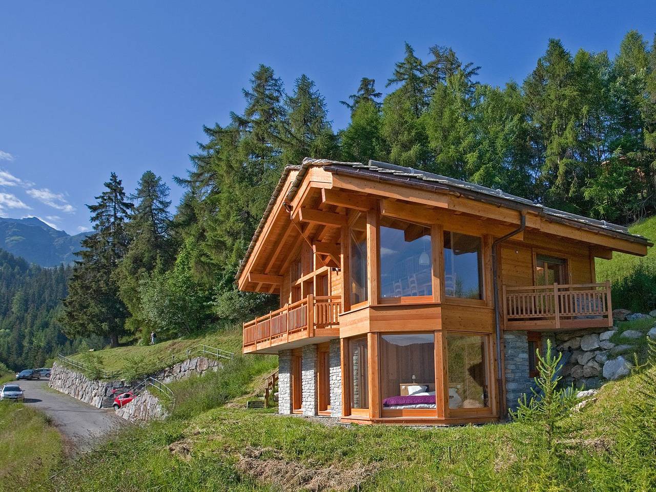 Chalet Catherine in La Tzoumaz, Riddes