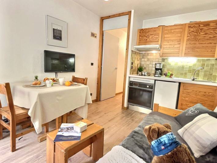 Studio entier, Studio pour 2 à Val d'Isère, proche centre et pistes, animaux admis in Val-d'Isère, Massif de la Vanoise