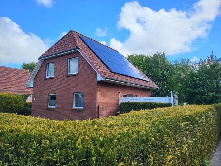 Ferienhaus für 6 Personen, mit Terrasse und Garten sowie Ausblick