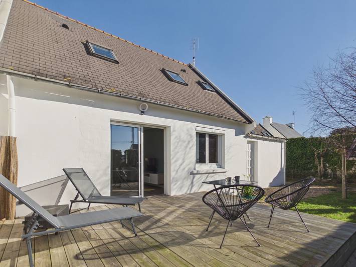 Maison de vacances pour 6 personnes, avec terrasse et jardin