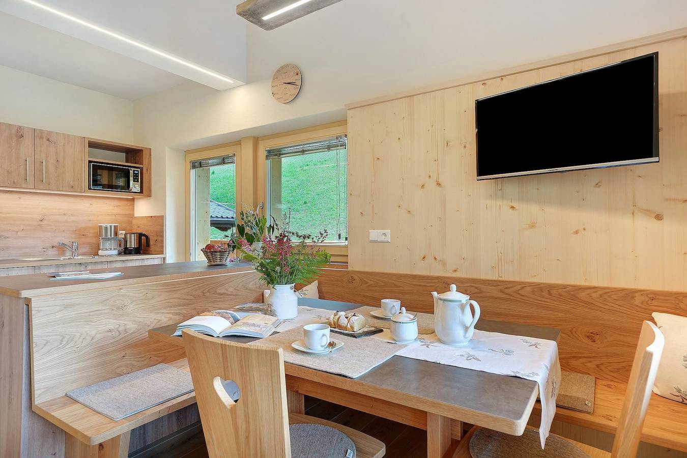Ganze Wohnung, Apartment 'Marschalkhof Peilstein' mit Bergblick, Gemeinschaftsgarten und Wlan in St. Pankraz, Ortleralpen