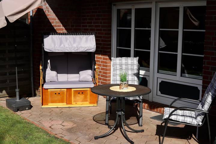 Ferienwohnung für 2 Personen, mit Terrasse, kinderfreundlich in Hooksiel