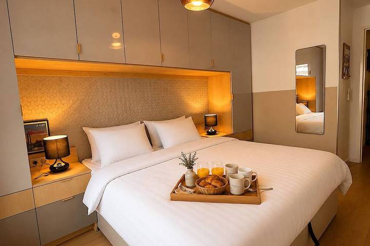 Entire apartment, Le Penthouse de Levallois in Levallois-Perret, Hauts-de-Seine