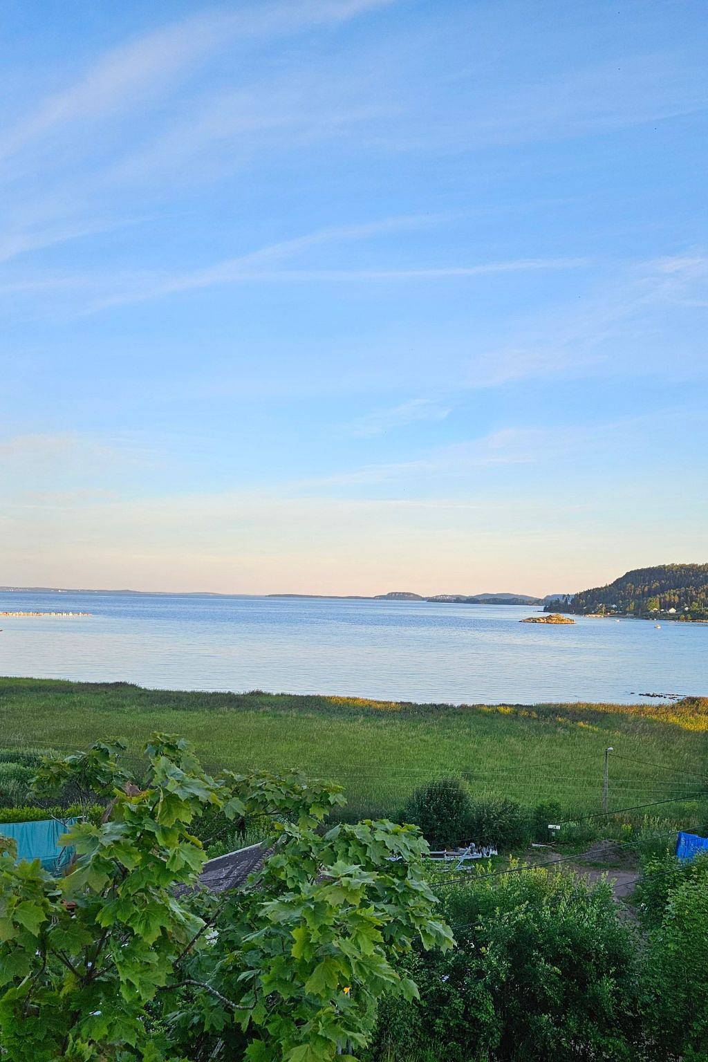 Bjerkøya Aussicht in Sande i Vestfold