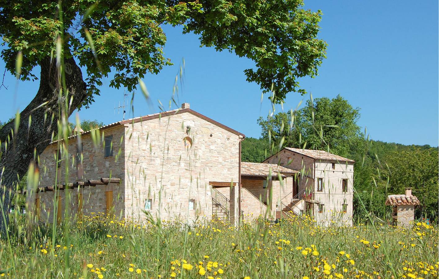 Ferienhaus für 5 Personen mit Garten in Sarnano, Nationalpark Monti Sibillini