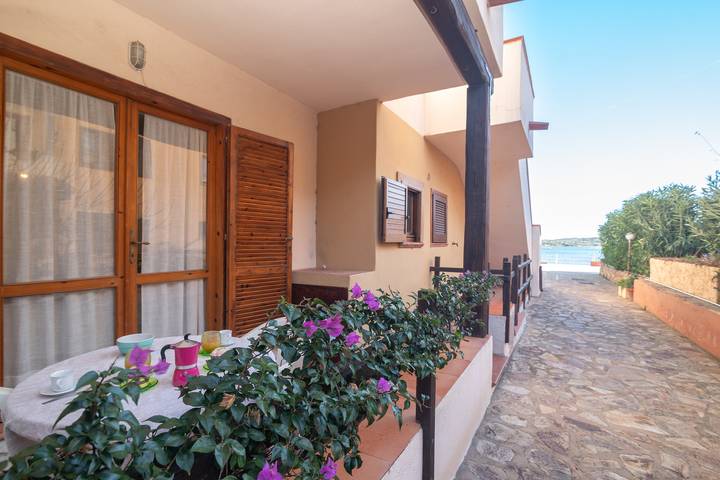 Vakantieappartement voor 4 personen, met terras op Sardinië