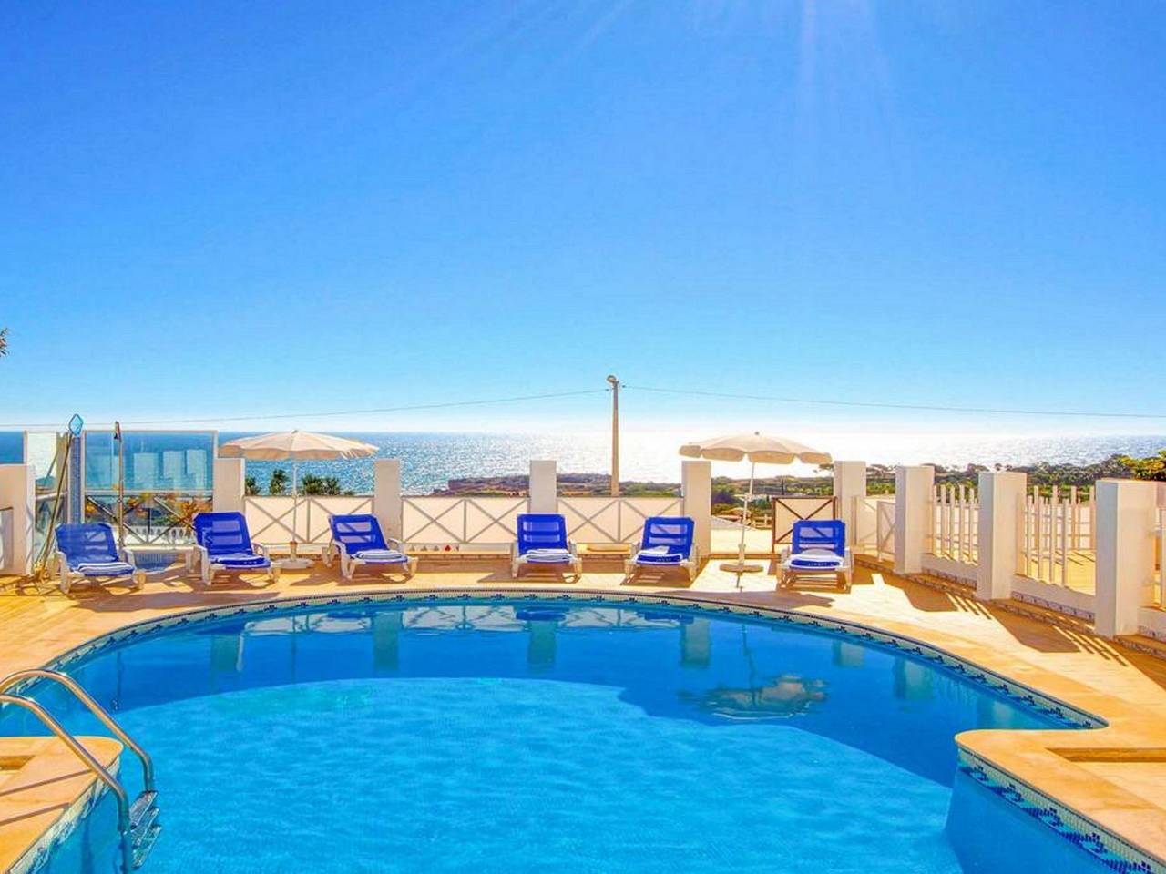 Chalet "Villa Albuar" mit eigenem Pool in Albufeira, Distrito de Faro