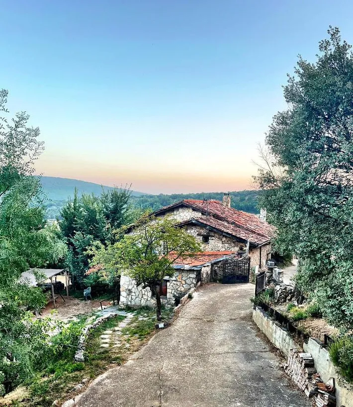 Chalet für 2 Personen, mit Ausblick und Garten sowie Pool, mit Haustier - 1