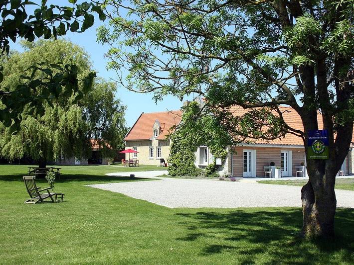 Cottage pour 2 personnes, avec jardin à Saint-Folquin