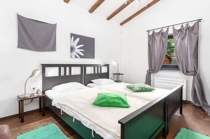 Rustikale Villa Noce mit Pool in Sveti Ivan (Višnjan), Općina Višnjan
