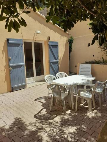 Gîte pour 4 personnes, avec terrasse, animaux acceptés dans La Madrague