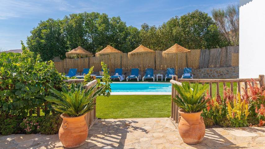 Chalet para 8 personas, con balcón/terraza y piscina - 1