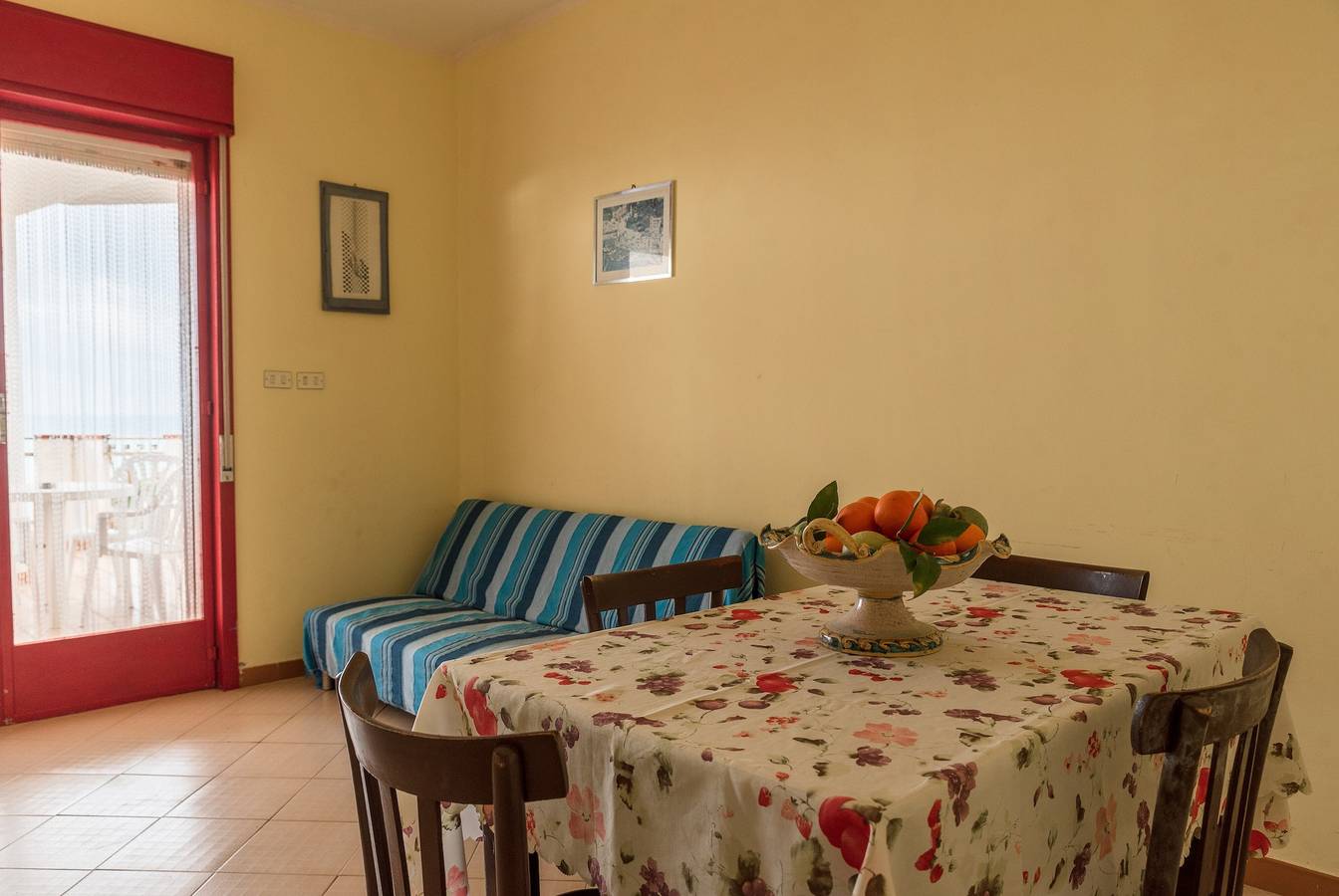 Casa vacanze 'Appartamento D - Le Terrazze' con vista mare, Wi-Fi e aria condizionata in Seccagrande, Ribera