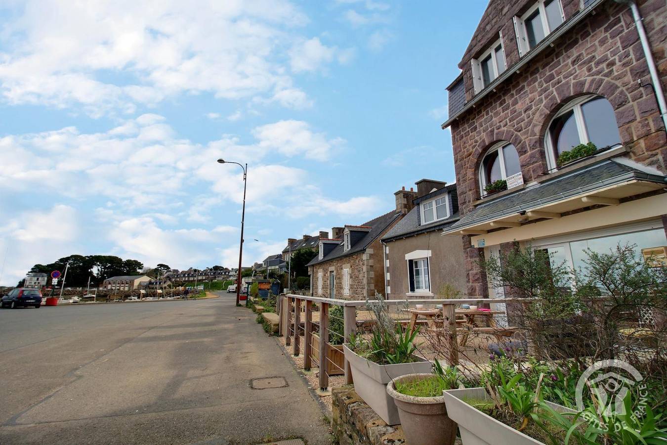 De la jetée in Loguivy de la Mer, Ploubazlanec