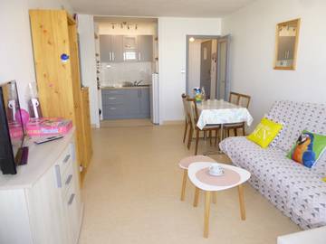 Gîte pour 4 personnes, avec balcon dans Plage des Mouettes