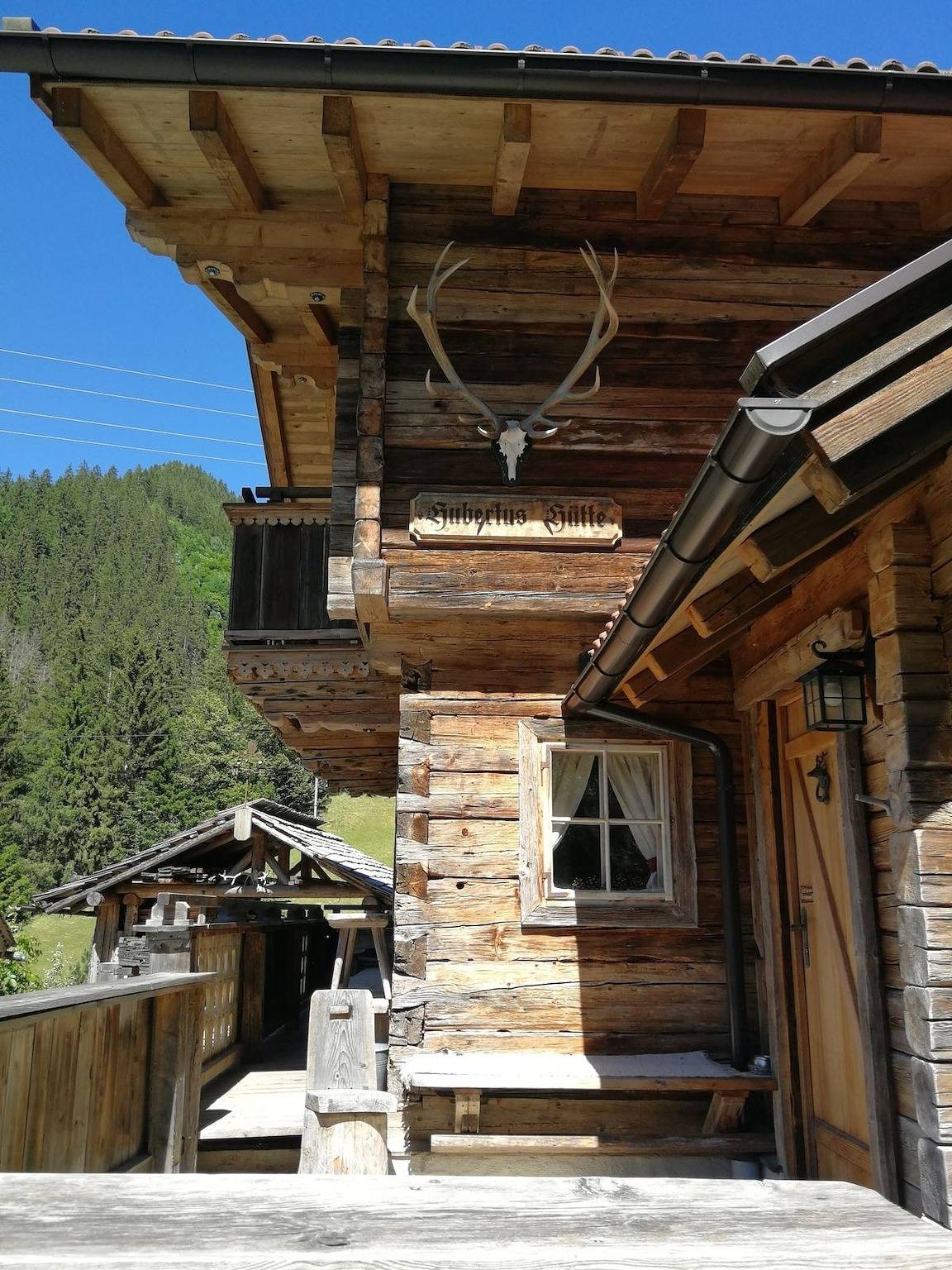 Hubertushütte in Mayrhofen, Zillertaler Alpen