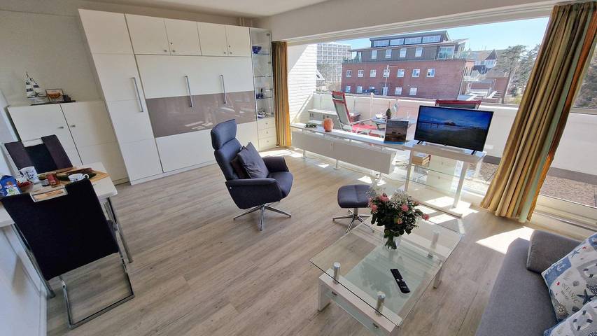 Studio für 2 Personen, mit Balkon