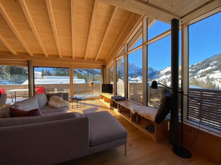 Ferienwohnung für 6 Personen, mit Terrasse in Plaffeien