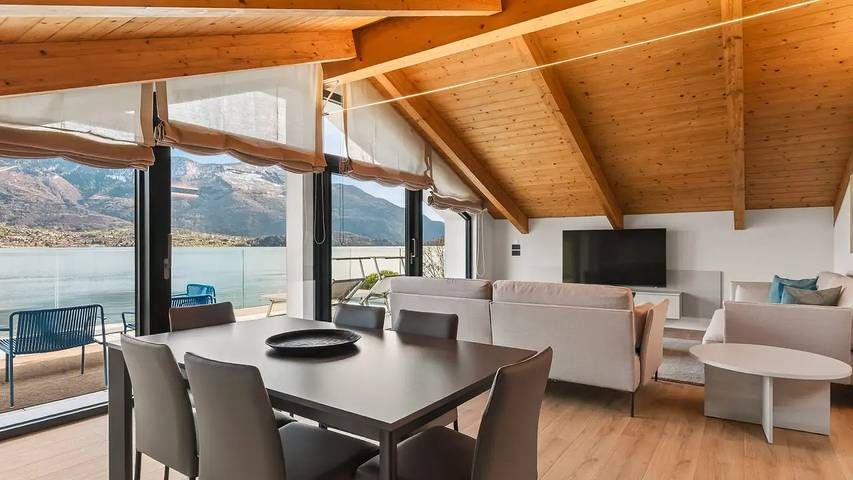 Hütte für 6 Personen, mit Garten und Pool sowie Balkon am Comer See - 4