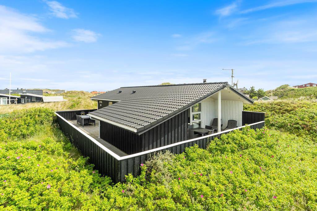 Schönes Ferienhaus nur 100 Meter bis zur Nordsee in Årgab, Holmsland Klit
